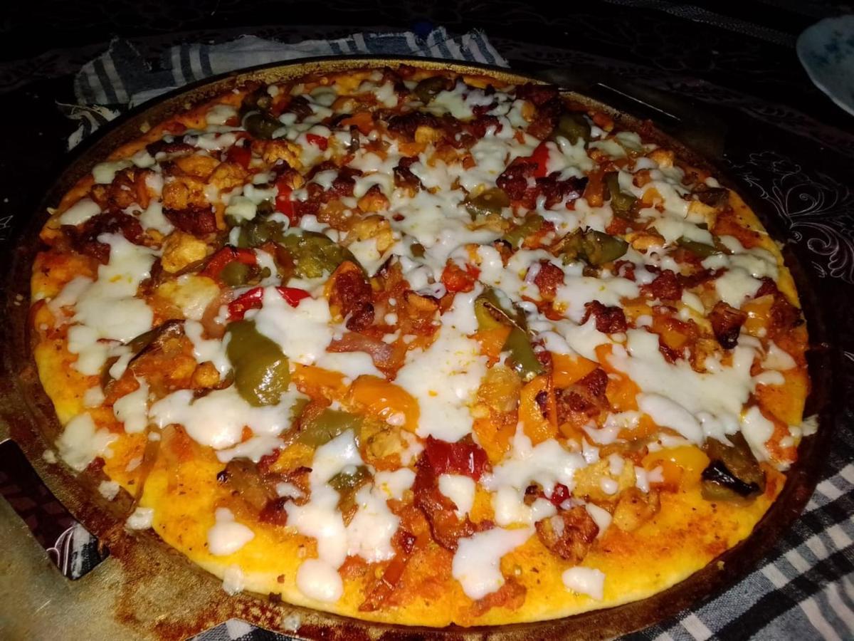 Riad Pizzeria Marhaba Akhendachou n'Ait Ouffi ภายนอก รูปภาพ
