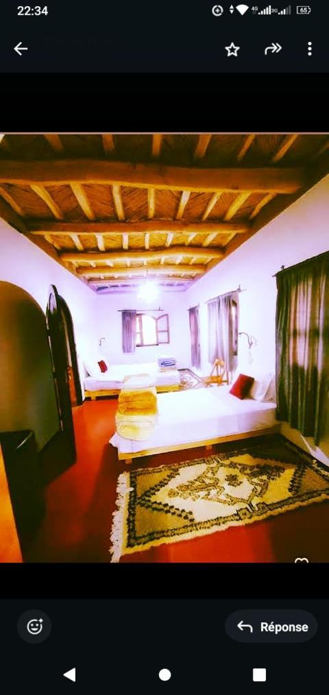 Riad Pizzeria Marhaba Akhendachou n'Ait Ouffi ภายนอก รูปภาพ