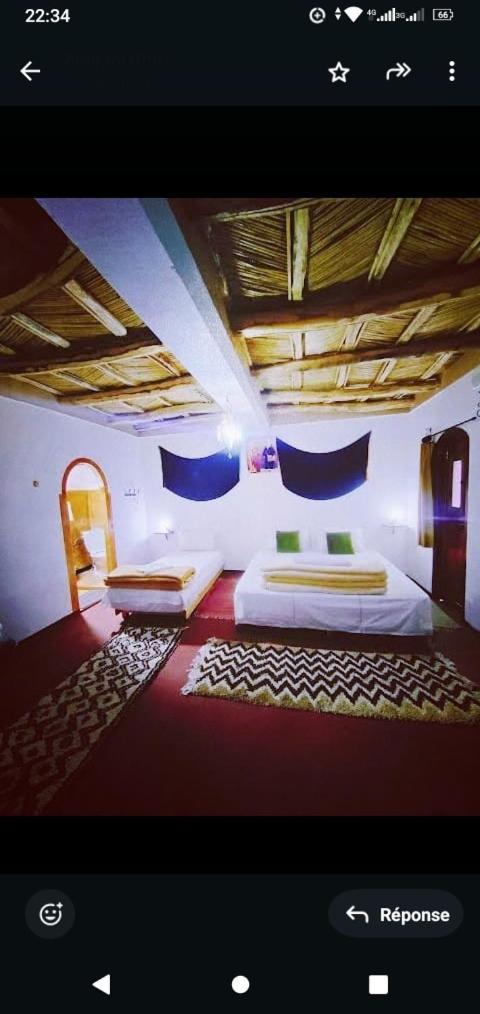 Riad Pizzeria Marhaba Akhendachou n'Ait Ouffi ภายนอก รูปภาพ