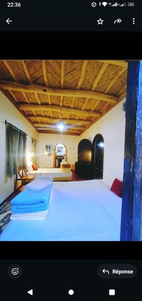 Riad Pizzeria Marhaba Akhendachou n'Ait Ouffi ภายนอก รูปภาพ