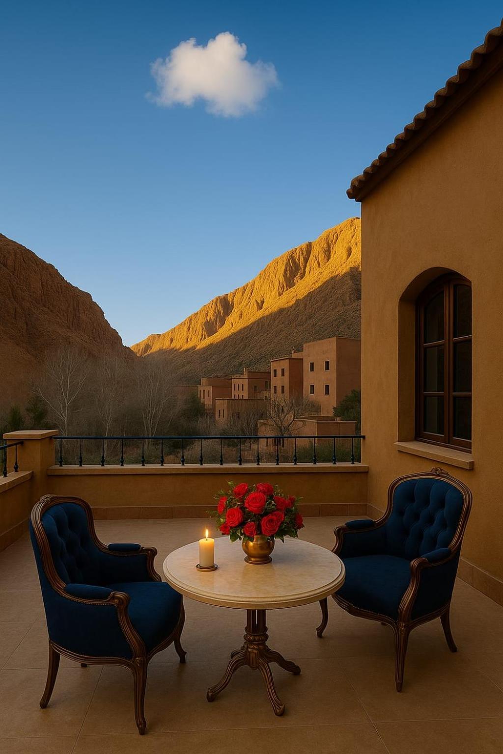 Riad Pizzeria Marhaba Akhendachou n'Ait Ouffi ภายนอก รูปภาพ